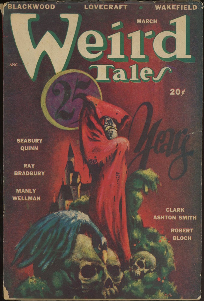 Item #27825 WEIRD TALES. WEIRD TALES. March 1948. . Dorothy McIlwraith, No. 3 Volume 40.