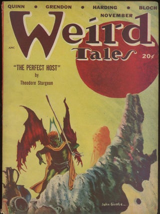 Item #27828 WEIRD TALES. WEIRD TALES. November 1948. . Dorothy McIlwraith, No. 1 Volume 41