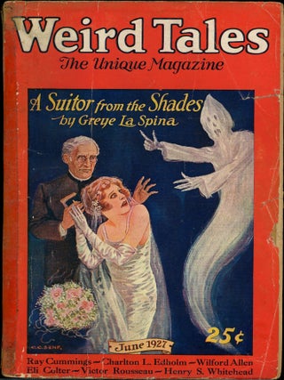 Item #27864 WEIRD TALES. WEIRD TALES. June 1927. . Farnsworth Wright, No. 6 Volume 9