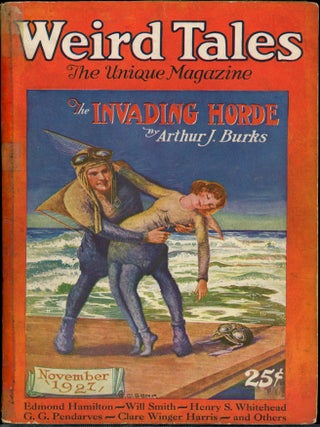 Item #27867 WEIRD TALES. WEIRD TALES. November 1927. . Farnsworth Wright, No. 5 Volume 10