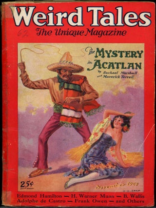 Item #27868 WEIRD TALES. WEIRD TALES. November 1928. . Farnsworth Wright, No. 5 Volume 12