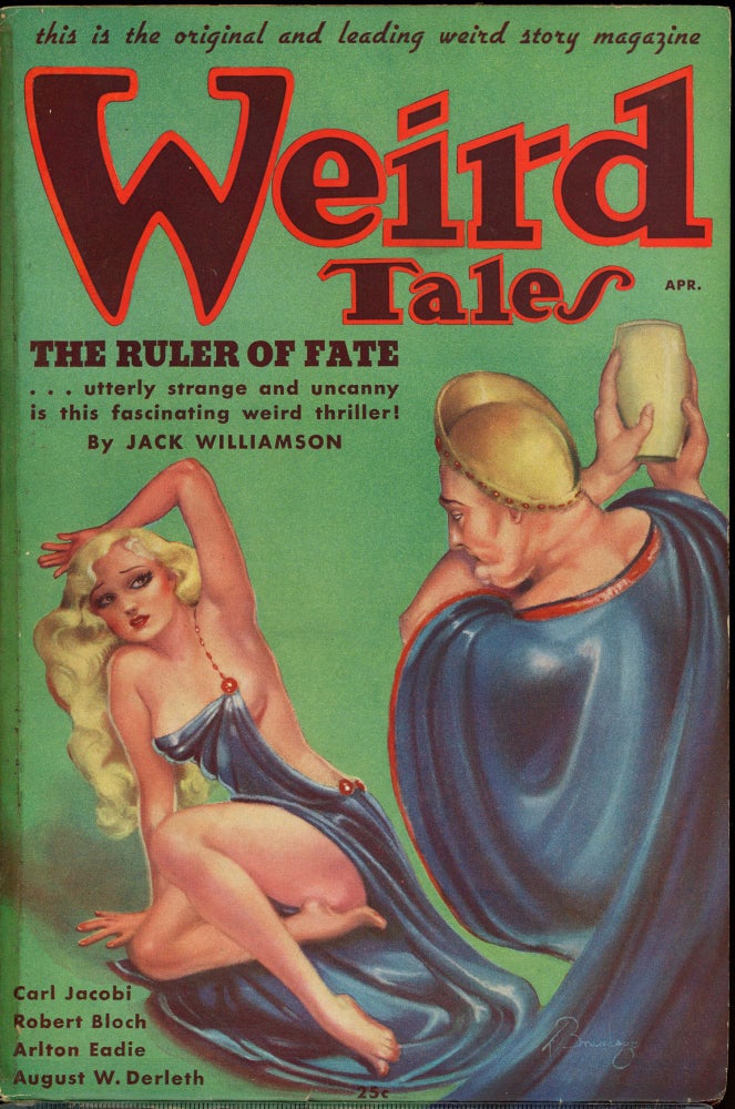 WEIRD TALES. WEIRD TALES. April 1936., Volume 27.