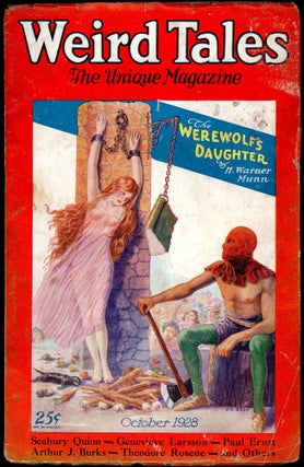 Item #27883 WEIRD TALES. WEIRD TALES. October 1928. . Farnsworth Wright, No. 4 Volume 12