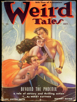 Item #27891 WEIRD TALES. WEIRD TALES. October 1938. . Farnsworth Wright, No. 4 Volume 32