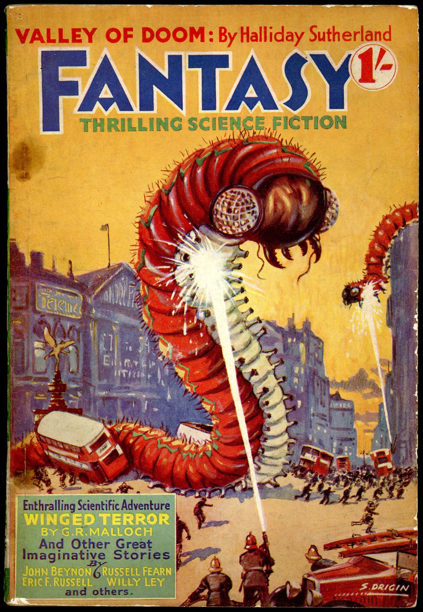 FANTASY | FANTASY: A. MAGAZINE OF THRILLING SCIENCE FICTION. 1939