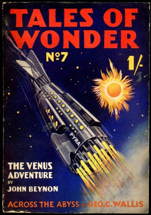 Item #27916 TALES OF WONDER. TALES OF WONDER. Summer 1939 . Walter Gillings, Number 7