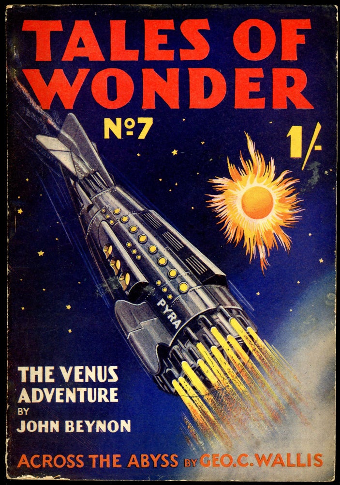 Item #27916 TALES OF WONDER. TALES OF WONDER. Summer 1939 . Walter Gillings, Number 7.