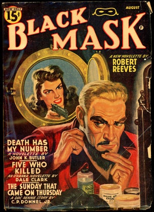 Item #27933 BLACK MASK. BLACK MASK. August 1941. . K. S. White, No. 4 Volume 24