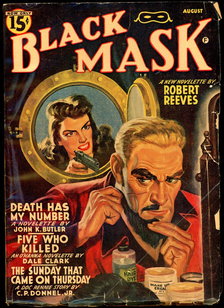 Item #27933 BLACK MASK. BLACK MASK. August 1941. . K. S. White, No. 4 Volume 24.