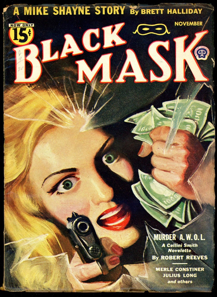 Item #27935 BLACK MASK. BLACK MASK. November 1944. . K. S. White, No. 9 Volume 2.