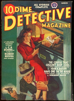 Item #27936 DIME DETECTIVE MAGAZINE. DIME DETECTIVE MAGAZINE. March 1942, No. 4 Volume 38
