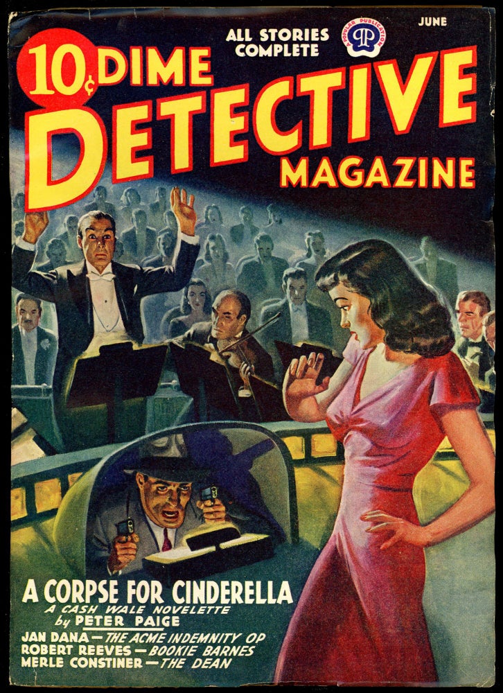 Item #27937 DIME DETECTIVE MAGAZINE. DIME DETECTIVE MAGAZINE. June 1942, No. 3 Volume 38.