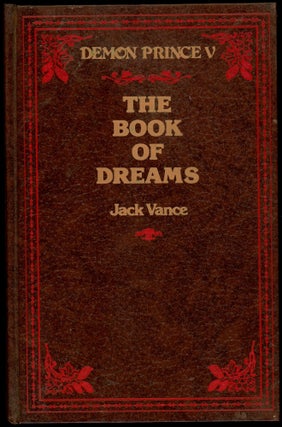 Item #28107 THE BOOK OF DREAMS. John Holbrook Vance, "Jack Vance."