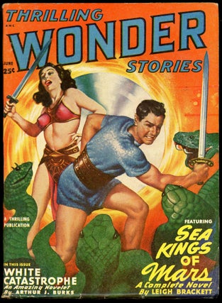 Item #28197 THRILLING WONDER STORIES. John D. MacDonald, THRILLING WONDER STORIES. June 1949. ....