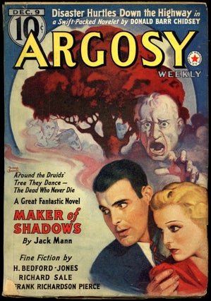 Item #28202 ARGOSY. Jack Mann, 1939 ARGOSY. December 9, Volume 295 No. 3