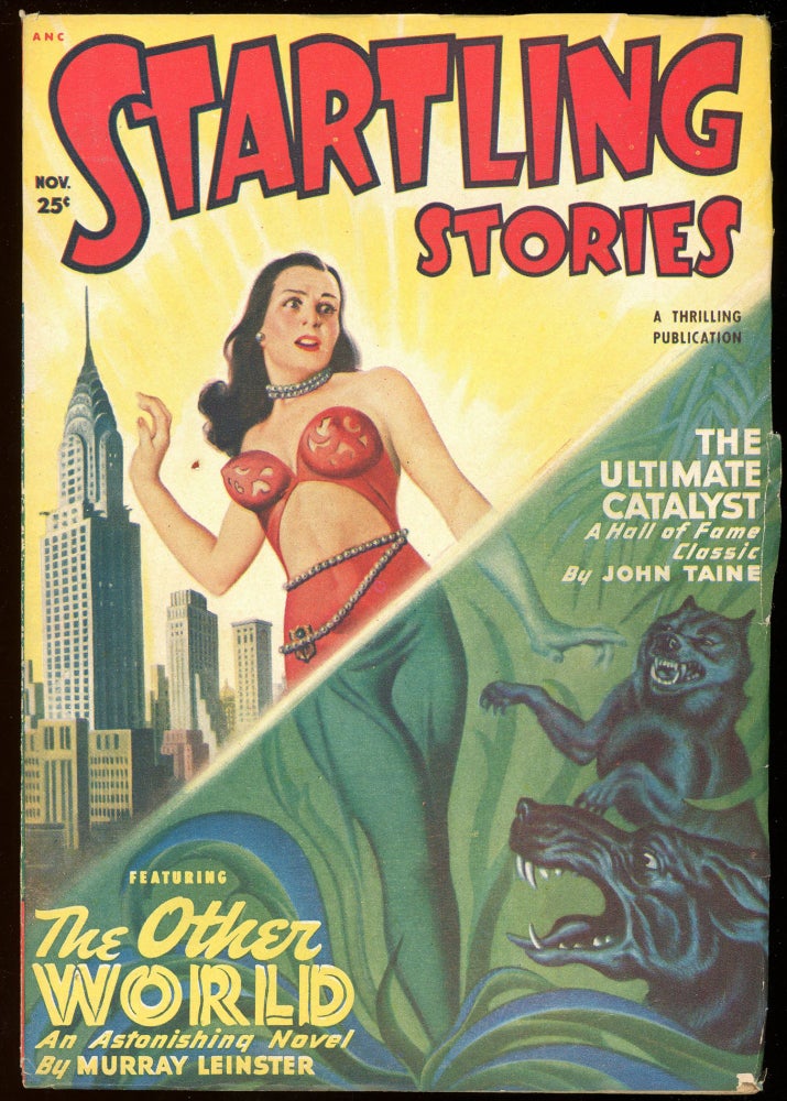 Item #28228 STARTLING STORIES. L. RON HUBBARD, 1949 STARTLING STORIES. November, No. 2 Volume 20, JACK VANCE.