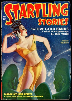 Item #28232 STARTLING STORIES. JACK VANCE, 1950 STARTLING STORIES. November, No. 2 Volume 22, L....