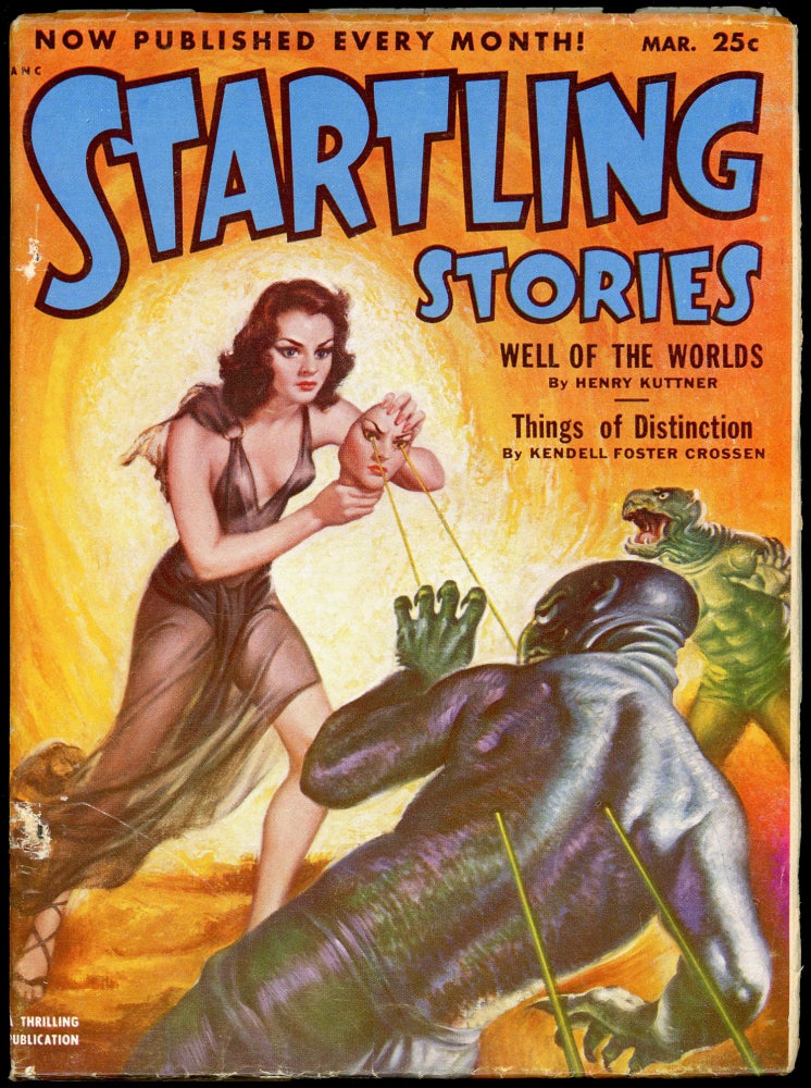 STARTLING STORIES. STARTLING STORIES. March 1952., Volume 25.