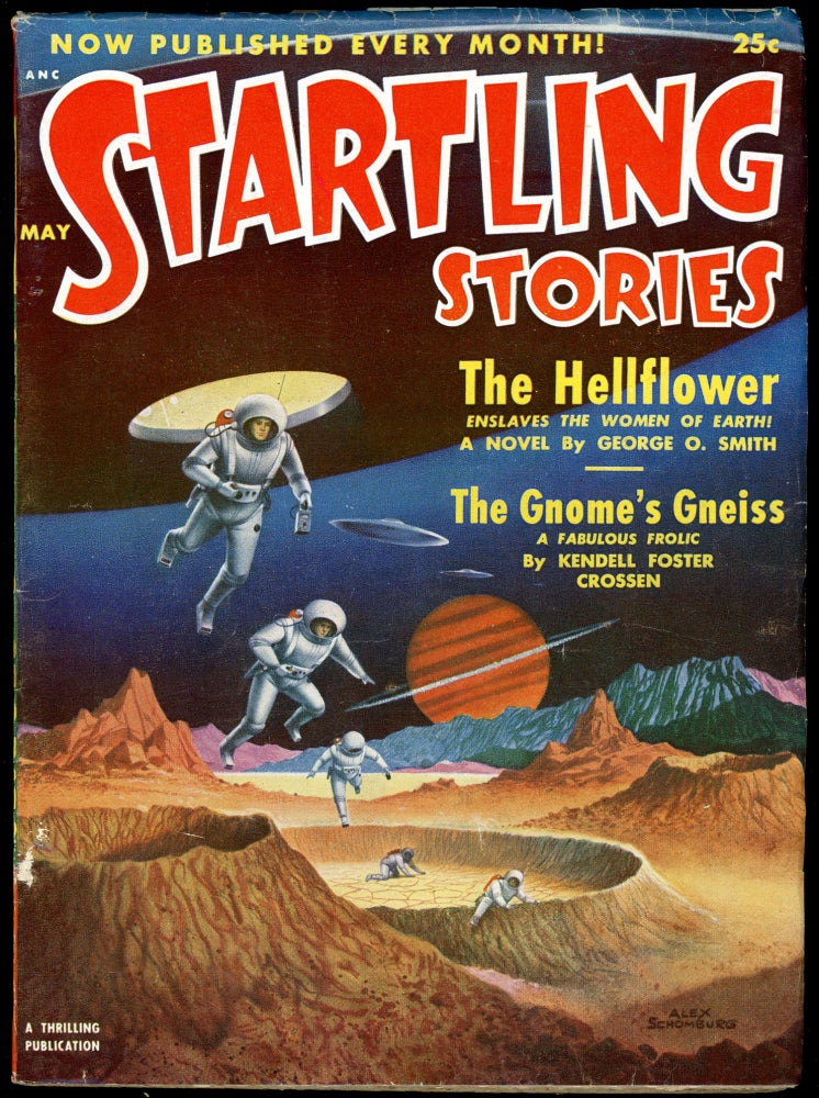 Item #28240 STARTLING STORIES. STARTLING STORIES. May 1952. . Samuel Mines, No. 1 Volume 26.