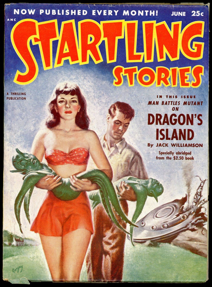 Item #28241 STARTLING STORIES. JACK VANCE, STARTLING STORIES. June 1952. . Samuel Mines, No. 2 Volume 26.