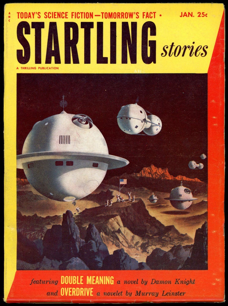 STARTLING STORIES. JACK VANCE, STARTLING STORIES. January 1953.