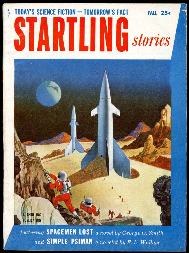 Item #28252 STARTLING STORIES. STARTLING STORIES. Fall 1954. . Samuel Mines, No. 2 Volume 32.
