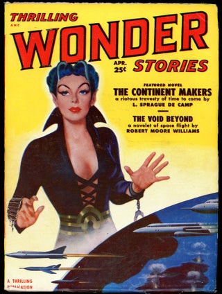 Item #28264 THRILLING WONDER STORIES. THRILLING WONDER STORIES. April 1951. . Samuel Merwin Jr,...