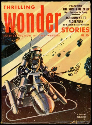 Item #28268 THRILLING WONDER STORIES. THRILLING WONDER STORIES. February 1953. . Samuel Mines,...