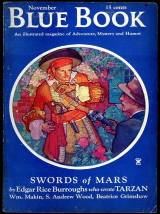Item #28285 SWORDS OF MARS in BLUE BOOK MAGAZINE (1934-35). Edgar Rice Burroughs, BLUE BOOK...