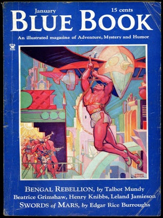 SWORDS OF MARS in BLUE BOOK MAGAZINE (1934-35).