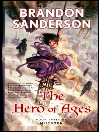 THE HERO OF AGES: BOOK THREE OF THE MISTBORN.