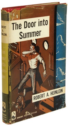 Item #28312 THE DOOR INTO SUMMER. Robert Heinlein
