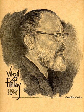 Item #28387 VIRGIL FINLAY...A PORTFOLIO OF HIS UNPUBLISHED ILLUSTRATIONS. Virgil Finlay