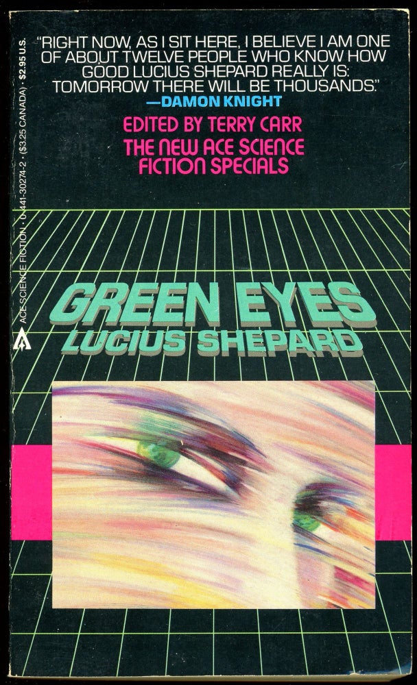 Item #28479 GREEN EYES. Lucius Shepard.