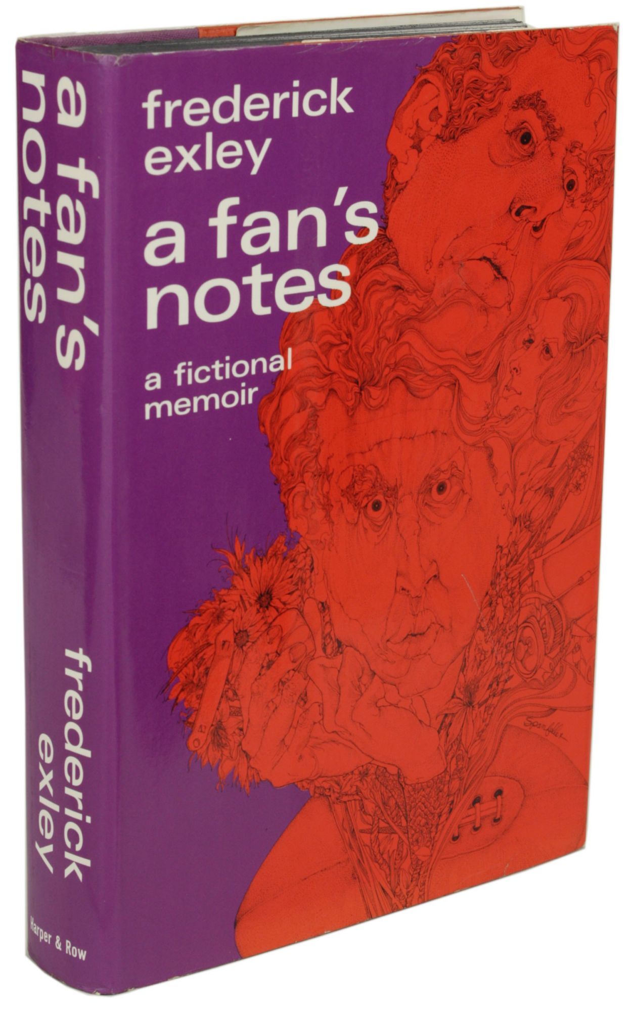 A FAN'S NOTES: A FICTIONAL MEMOIR.. | Frederick Exley | First edition