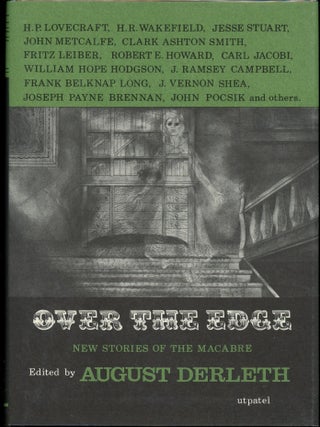 Item #28570 OVER THE EDGE. August Derleth