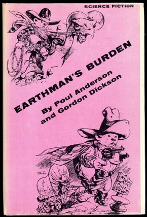 Item #28879 EARTHMAN'S BURDEN. Poul Anderson, Gordon R. Dickson