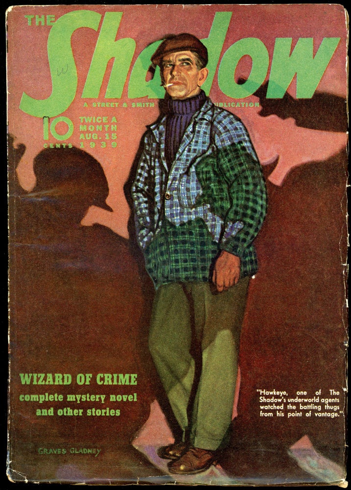 Item #28993 THE SHADOW. 1939 THE SHADOW. August 15, No. 6 Volume 30.