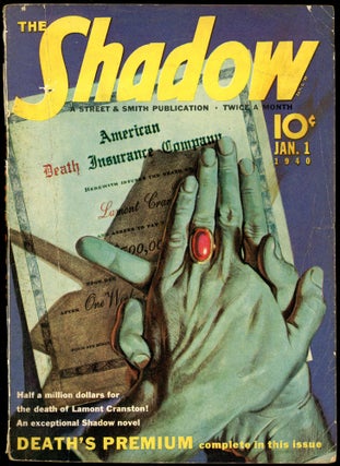 Item #28997 THE SHADOW. 1940 THE SHADOW. January 1, No. 3 Volume 32