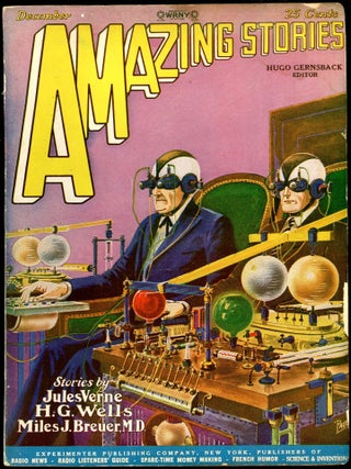 Item #29020 AMAZING STORIES. AMAZING STORIES. December 1927 ., Hugo Gernsback, number 9 volume 2