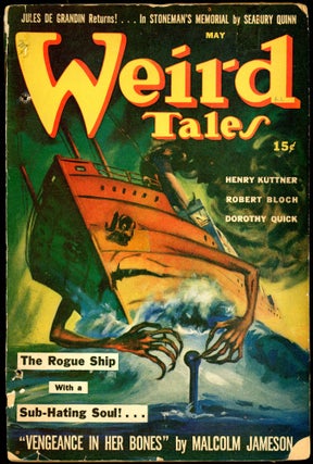 Item #29033 WEIRD TALES. WEIRD TALES. May 1942. . Dorothy McIlwraith, No. 5 Volume 36