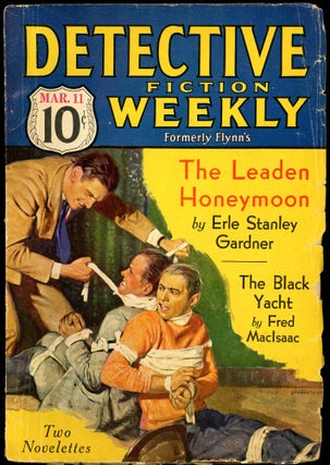 Item #29041 DETECTIVE FICTION WEEKLY. ERLE STANLEY GARDNER, 1933 DETECTIVE FICTION WEEKLY. March...