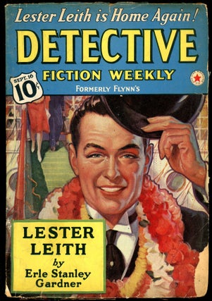 Item #29042 DETECTIVE FICTION WEEKLY. ERLE STANLEY GARDNER, 1939 DETECTIVE FICTION WEEKLY....