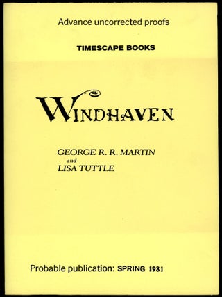 Item #29304 WINDHAVEN. George R. R. Martin, Lisa Tuttle