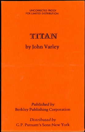 Item #29317 TITAN. John Varley