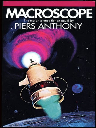 Item #29410 MACROSCOPE. Piers Anthony, Piers Anthony Dillingham Jacob