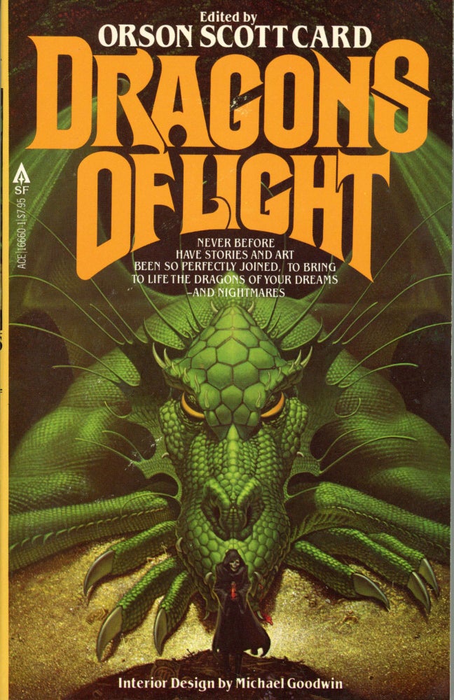 Item #29932 DRAGONS OF LIGHT. Orson Scott Card.