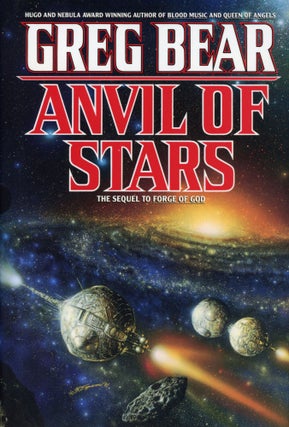 Item #30062 ANVIL OF STARS. Greg Bear