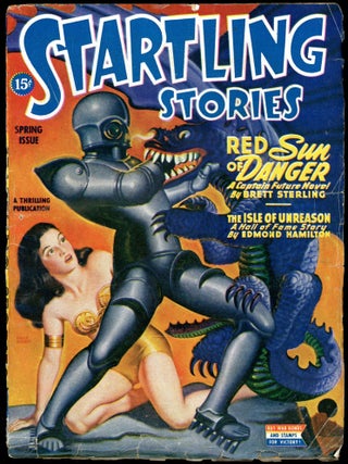 Item #30361 STARTLING STORIES. STARTLING STORIES. Spring 1945. . Sam Merwin Jr, No. 1 Volume 12