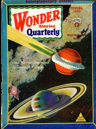 Item #30370 WONDER STORIES QUARTERLY. ed WONDER STORIES QUARTERLY. Spring 1931. . Hugo Gernsback,...